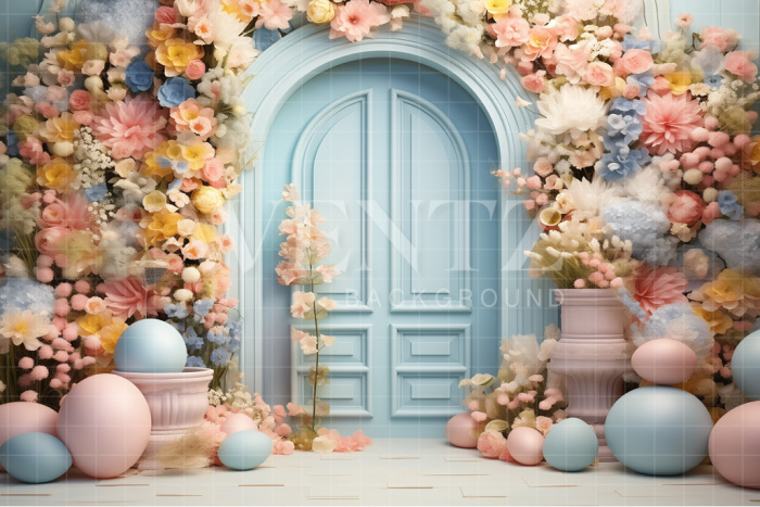 Fabric Photography Background Easter / Backdrop 5360