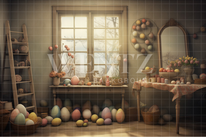 Fabric Photography Background Easter / Backdrop 5361