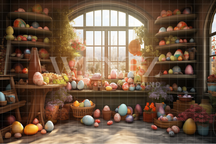 Fabric Photography Background Easter / Backdrop 5362