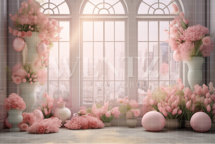 Fabric Photography Background Easter / Backdrop 5363