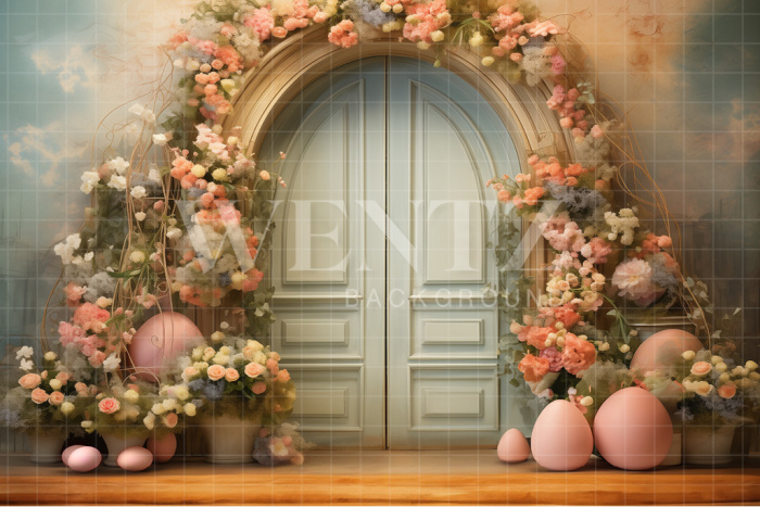 Fabric Photography Background Easter / Backdrop 5366