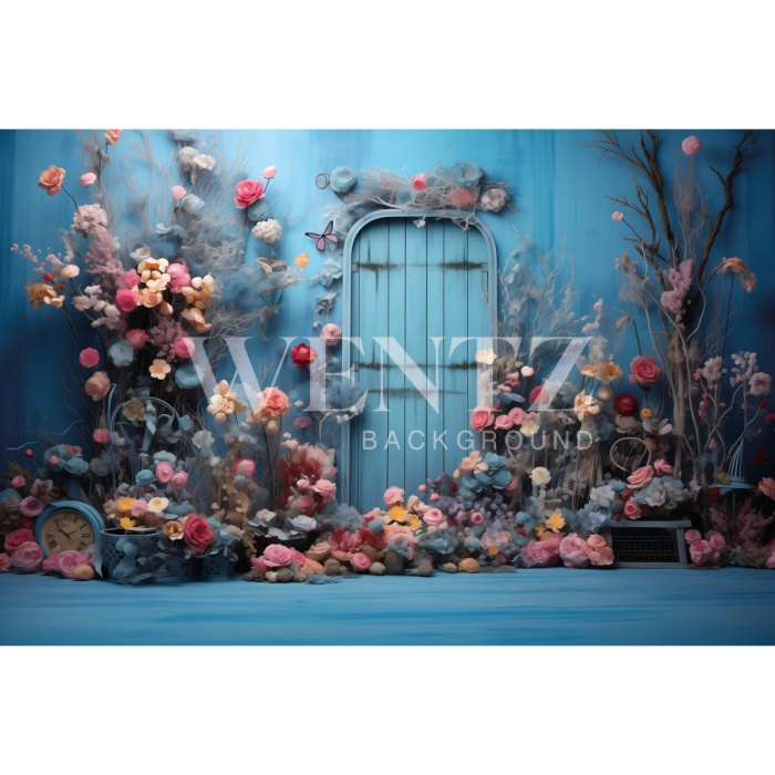 Fabric Photography Background Easter / Backdrop 5372