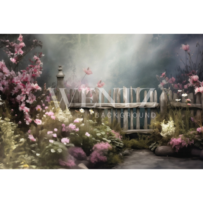 Fabric Photography Background Easter / Backdrop 5381