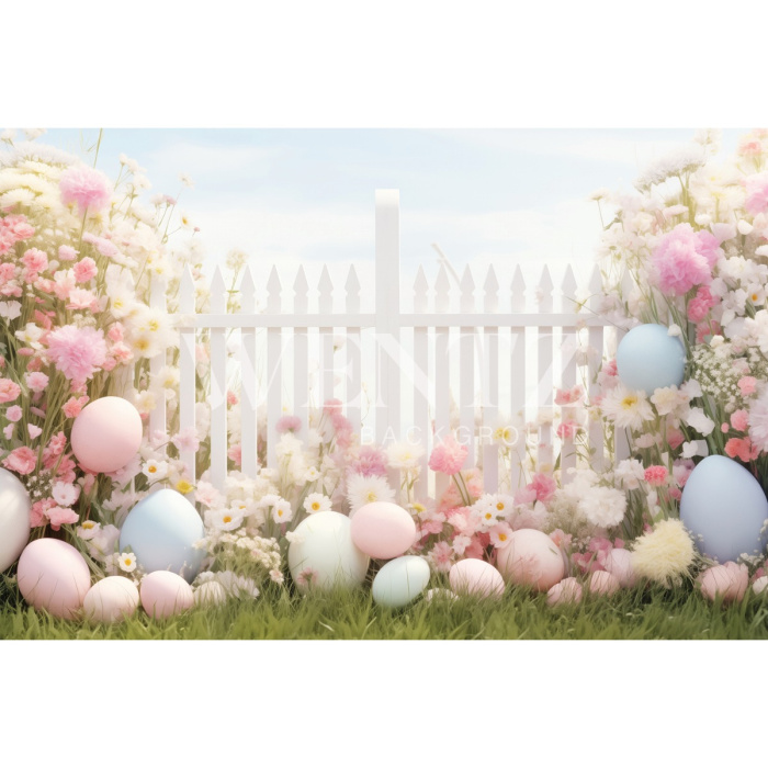 Fabric Photography Background Easter / Backdrop 5385