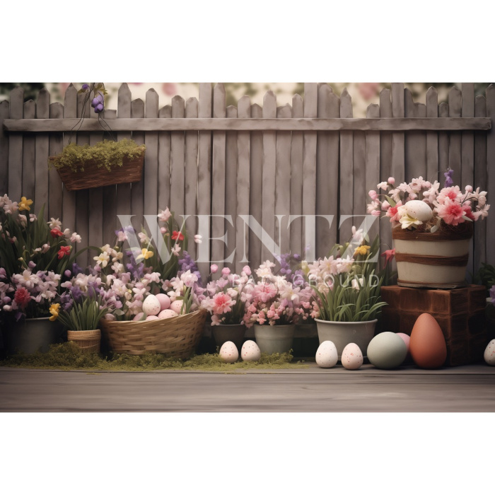 Fabric Photography Background Easter / Backdrop 5389