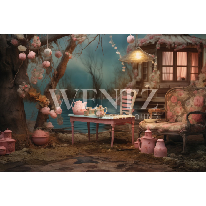 Fabric Photography Background Easter / Backdrop 5417