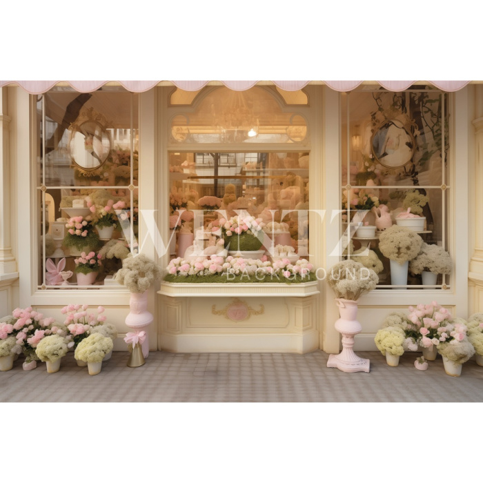 Fabric Photography Background Easter Store / Backdrop 5436