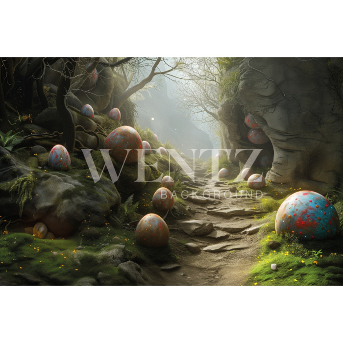 Fabric Photography Background Easter / Backdrop 5445