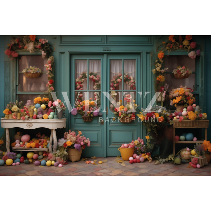 Fabric Photography Background Easter / Backdrop 5461