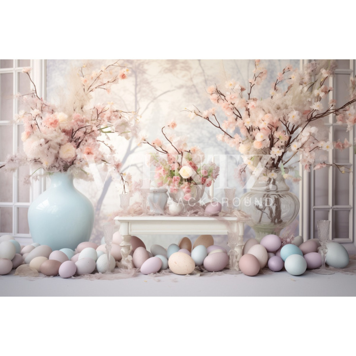 Fabric Photography Background Easter / Backdrop 5490