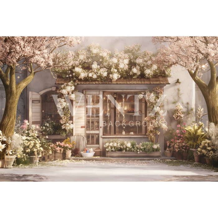 Fabric Photography Background Easter Store / Backdrop 5673