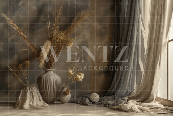 Fabric Photography Background Mother's Day / Backdrop 5806