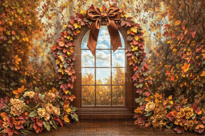 Fabric Photography Background Fall / Backdrop 7012