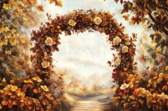 Fabric Photography Background Fall / Backdrop 7021