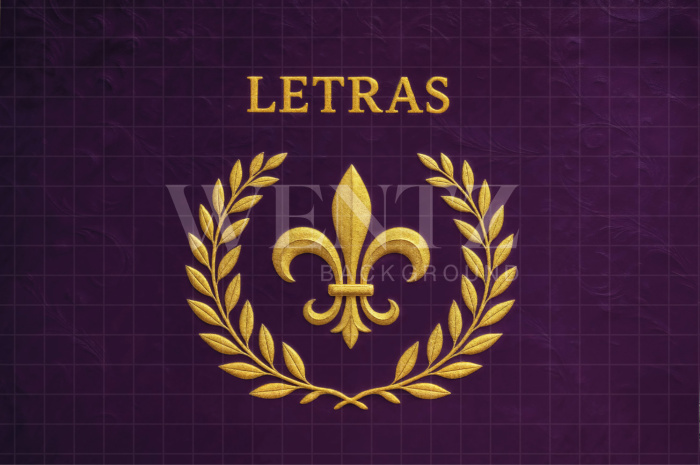 Fabric Photography Background Language Graduation / Backdrop 7939