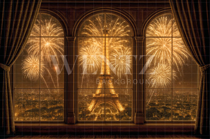 Fabric Photography Background New Year / Backdrop 7955