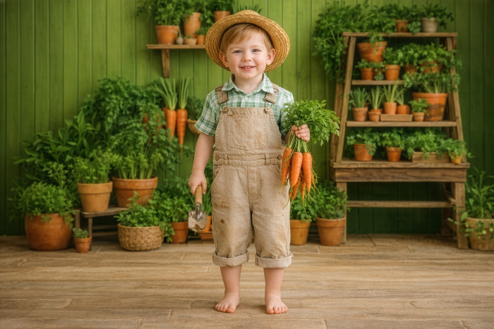 Fabric Photography Background Easter / Backdrop 8034