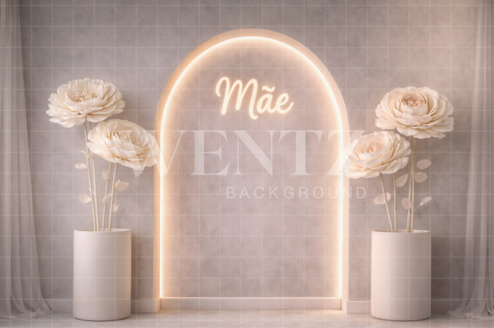 Fabric Photography Background Mother's Day Arch / Backdrop 8197