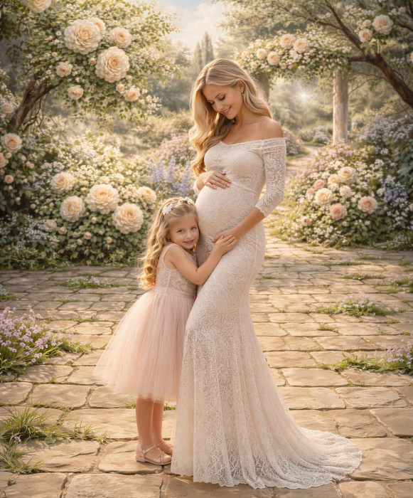 Fabric Photography Background Mother's Day / Backdrop 8243