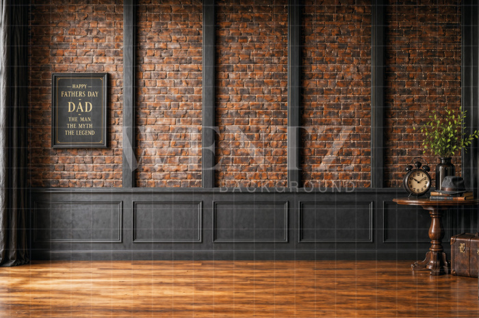 Fabric Photography Background Father's Day / Backdrop 8390