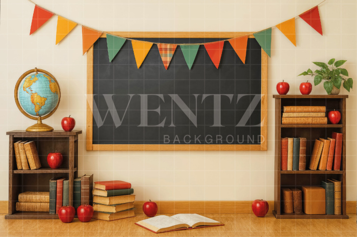 Fabric Photography Background ABC/ Backdrop 7594