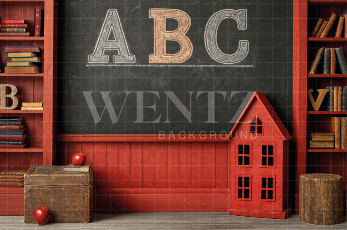 Fabric Photography Background ABC/ Backdrop 7850