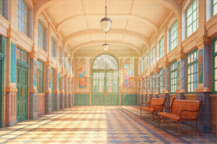 Fabric Photography Background ABC/ Backdrop 7851