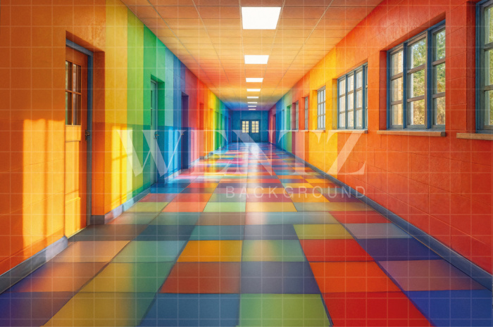 Fabric Photography Background ABC/ Backdrop 7856