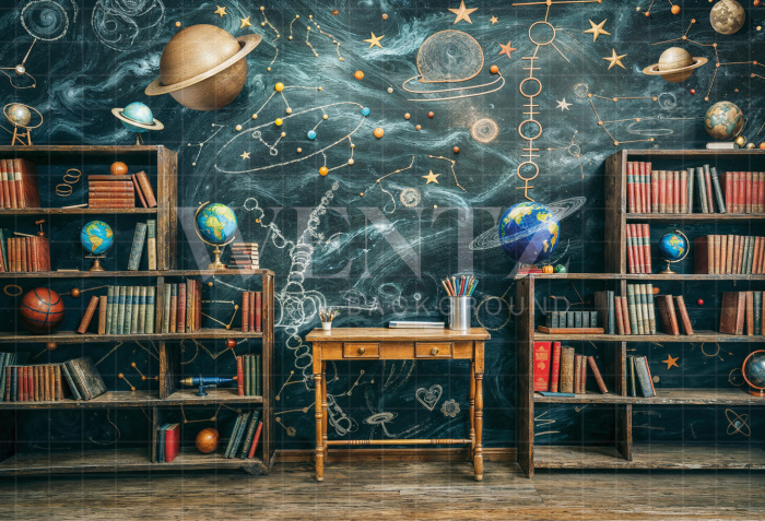 Photographic Background in Fabric ABC/ Backdrop 6652