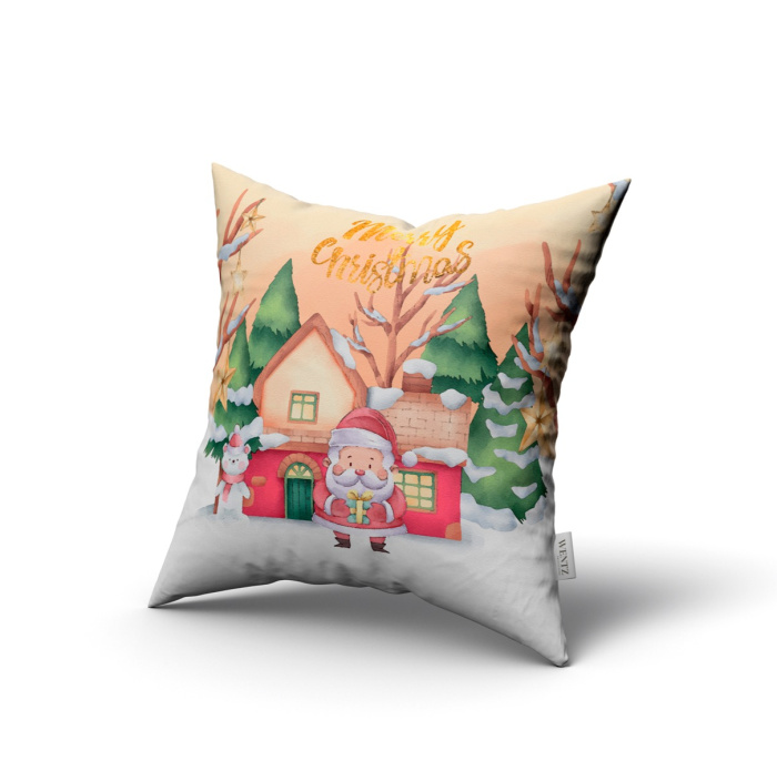 Pillow Case Watercolor Christmas - 45 x 45 / WA31