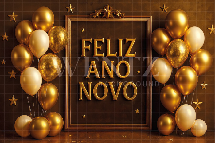 Fabric Photography Background New Year / Backdrop 7794