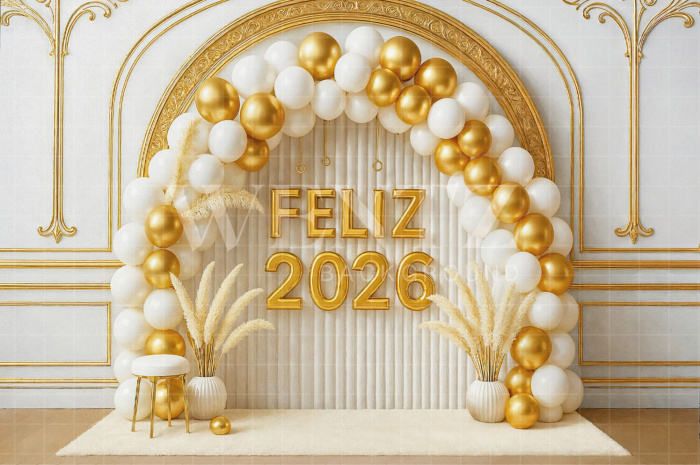 Fabric Photography Background New Year / Backdrop 7809