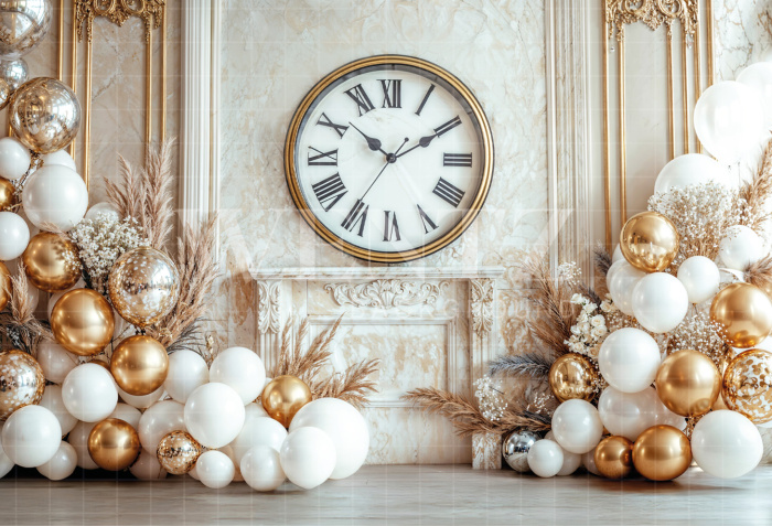 Fabric Photography Background New Year / Backdrop 6508