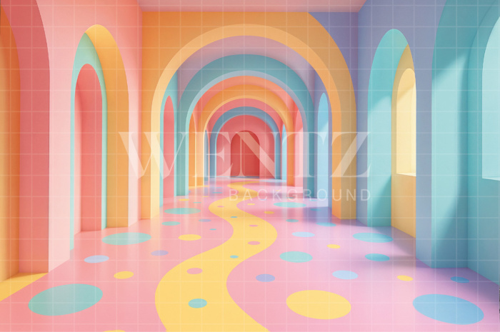 Fabric Photography Background Children's Day / Backdrop 7712