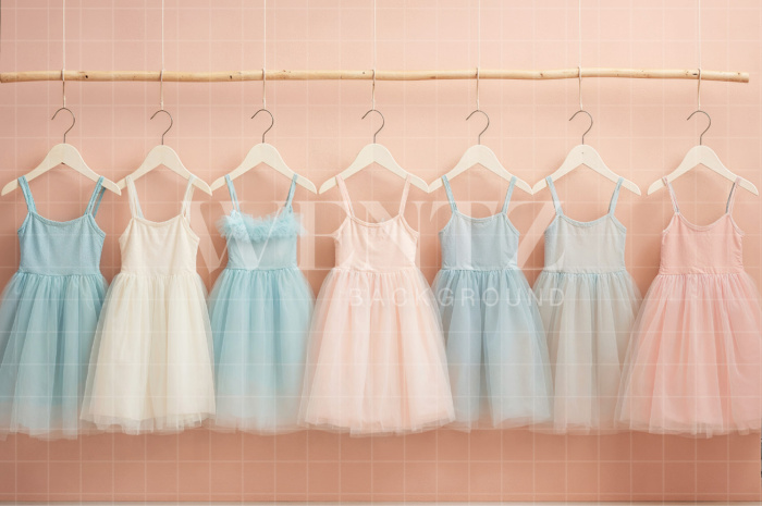 Fabric Photography Background Children's Day Ballet Costume / Backdrop 7744