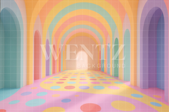 Fabric Photography Background Children's Day / Backdrop 7767