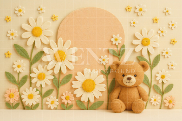Fabric Photography Background Children's Day / Backdrop 7776
