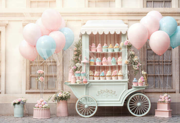 Fabric Photography Background Children's Day / Backdrop 6377