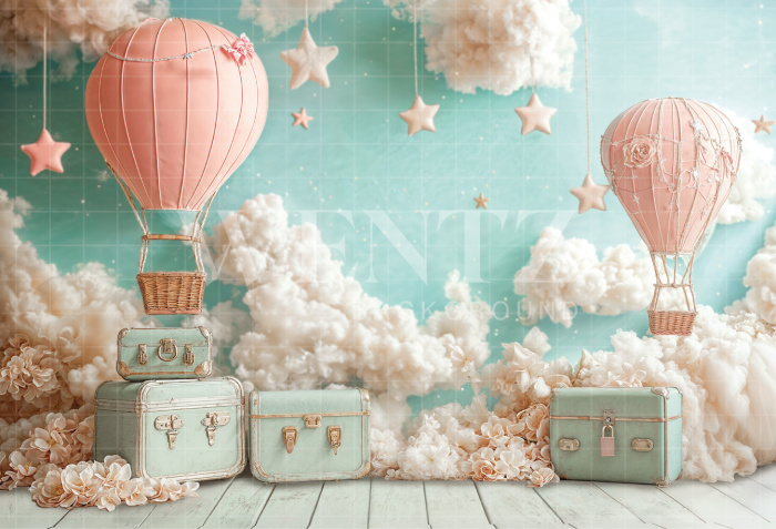 Fabric Photography Background Children's Day / Backdrop 6388