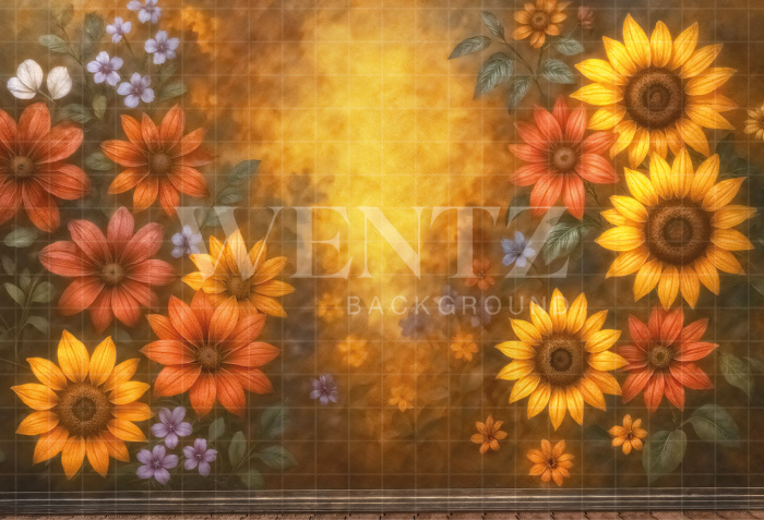 Fabric Photography Background Fall / Backdrop 7064