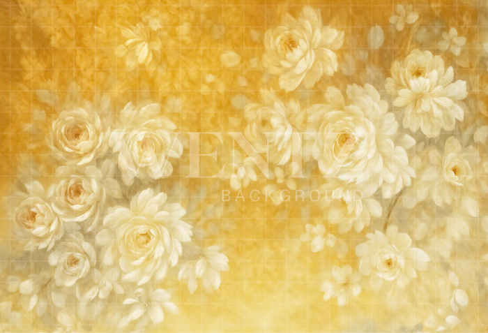 Fabric Photography Background Fine Art Floral / Backdrop 7067
