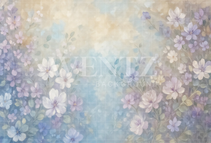 Fabric Photography Background Fine Art Floral / Backdrop 7073