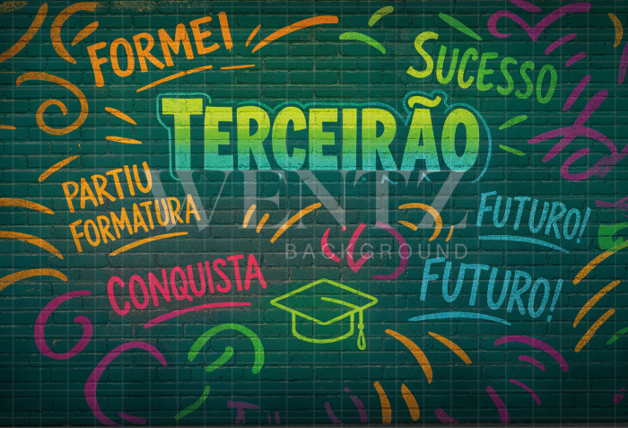 Fabric Photography Background Graduation / Backdrop 7898