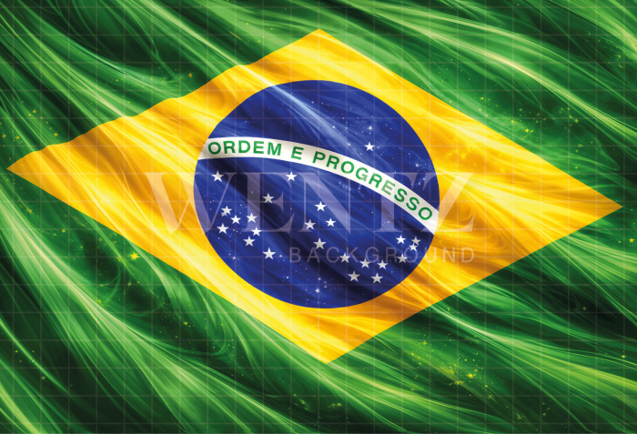 Fabric Photography Background Soccer World Cup / Backdrop 8187