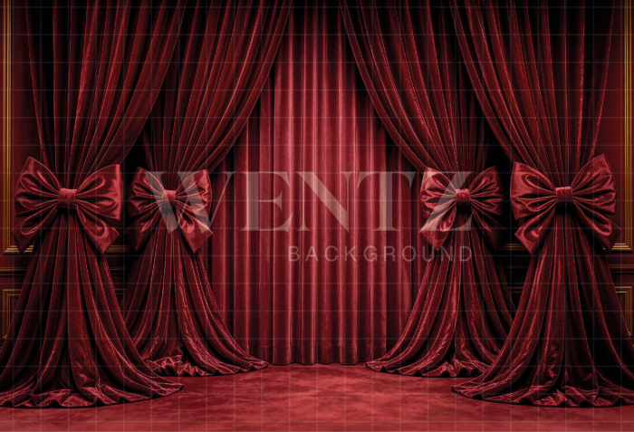 Fabric Photography Background Christmas / Backdrop 8461