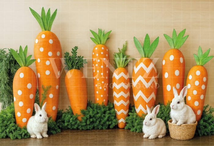 Fabric Photography Background Easter / Backdrop 8027