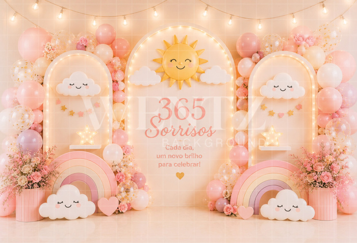 Fabric Photography Background 365 Smiles Cake Smash / Backdrop 8742