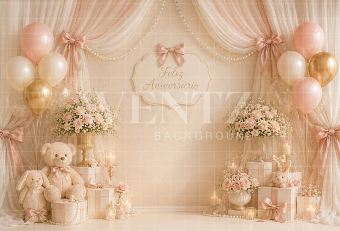 Fabric Photography Background Cake Smash / Backdrop 8708