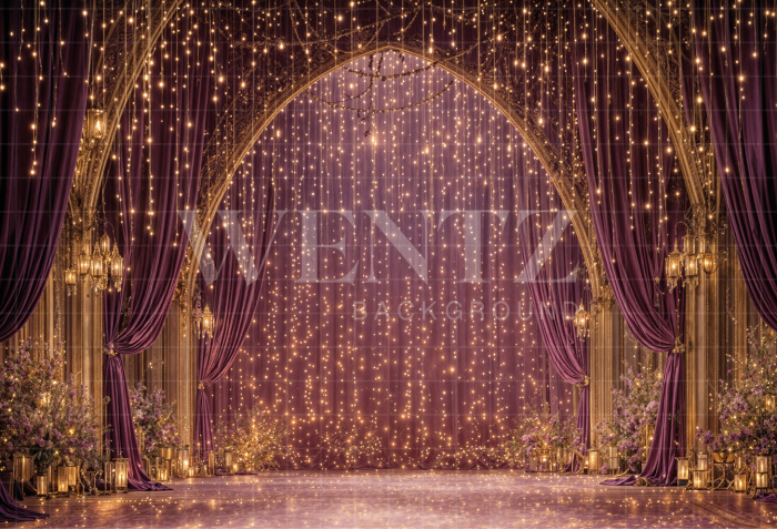 Fabric Photography Background Carnival / Backdrop 8103