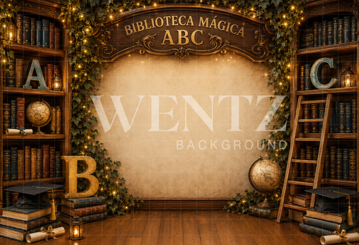 Fabric Photography Background ABC/ Backdrop 8913